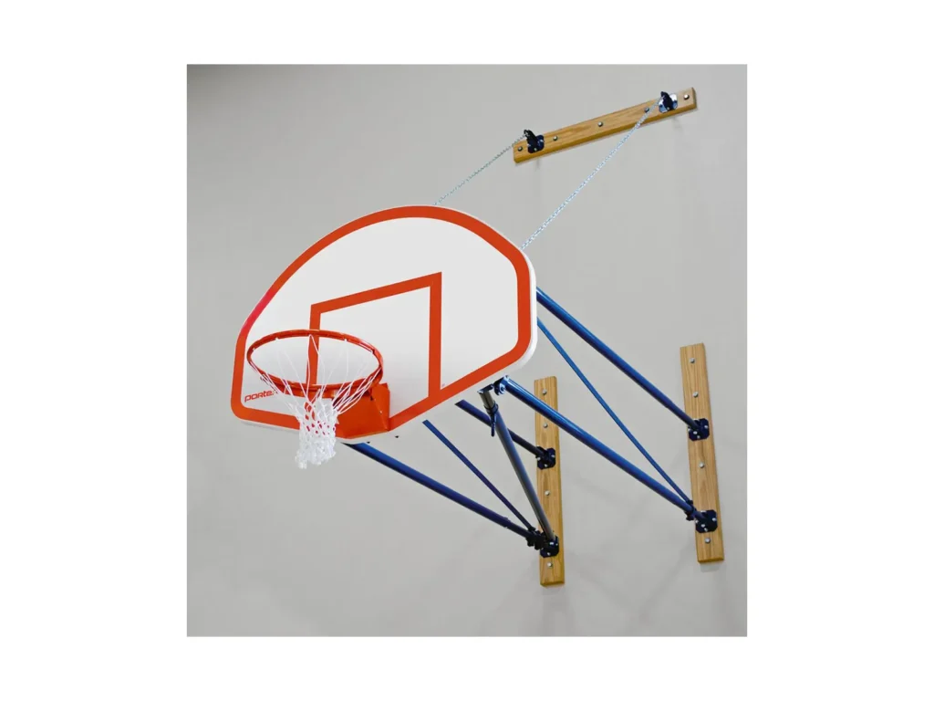 Side-Fold wall mount Backstops 1