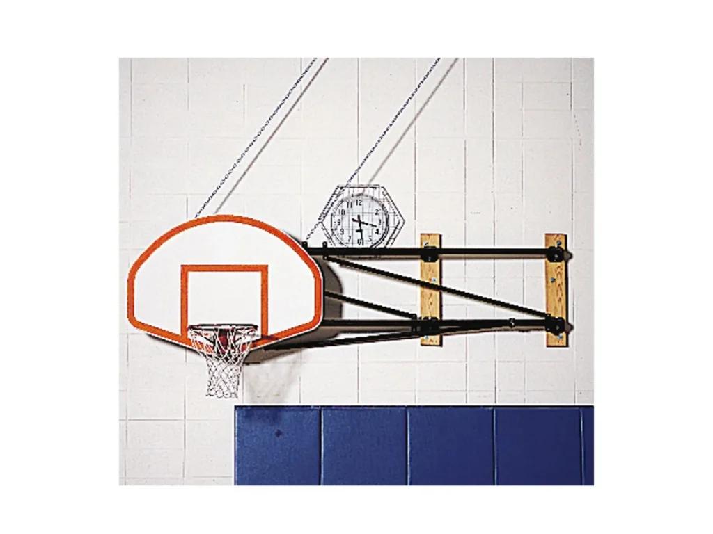 Side-Fold wall mount Backstops 2