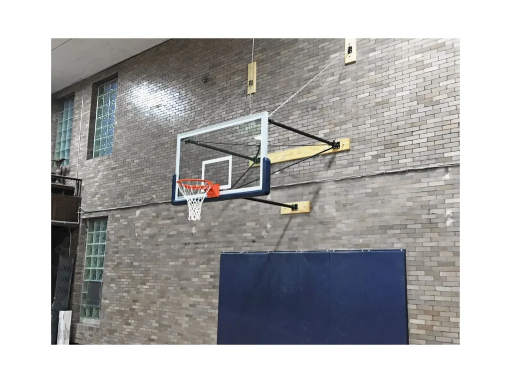 Stationary wall mount Backstops