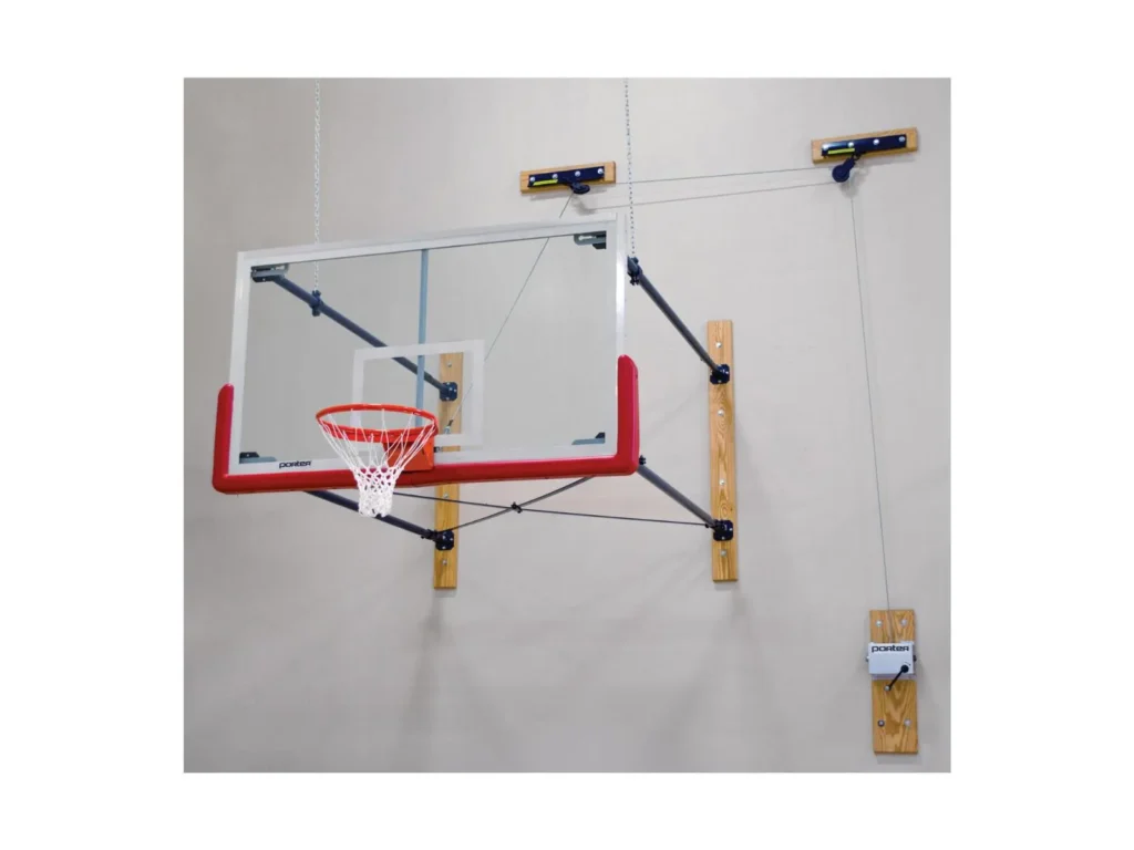 Up-Fold wall mount Backstops 1