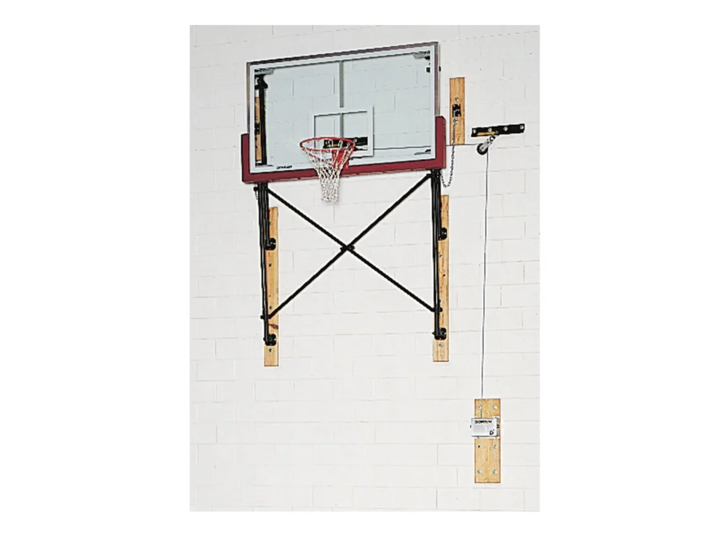 Up-Fold wall mount Backstops 2